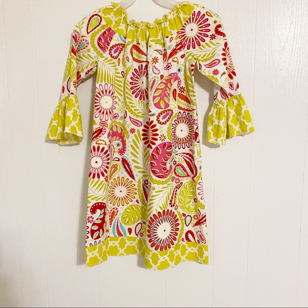 Lolly Wolly Doodle 100 % Cotton Kids Dress